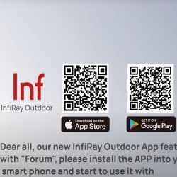 Presentasjon av oppgradert versjon av InfiRay Outdoor APP